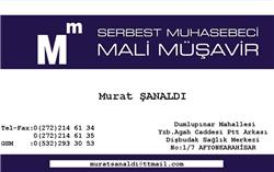 Serbest Muhasebeci Mali Müşavir Murat Şanaldı - Afyonkarahisar